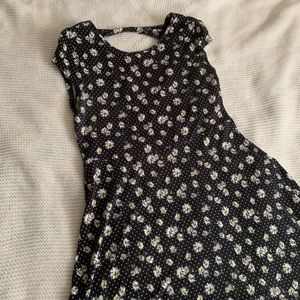 Daisy Polka Dot Skater Dress